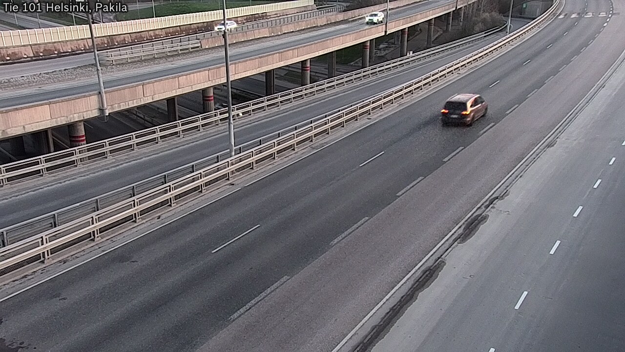 Weather Camera Image Väg 101 Helsingfors, Baggböle, Helsinki, Uusimaa