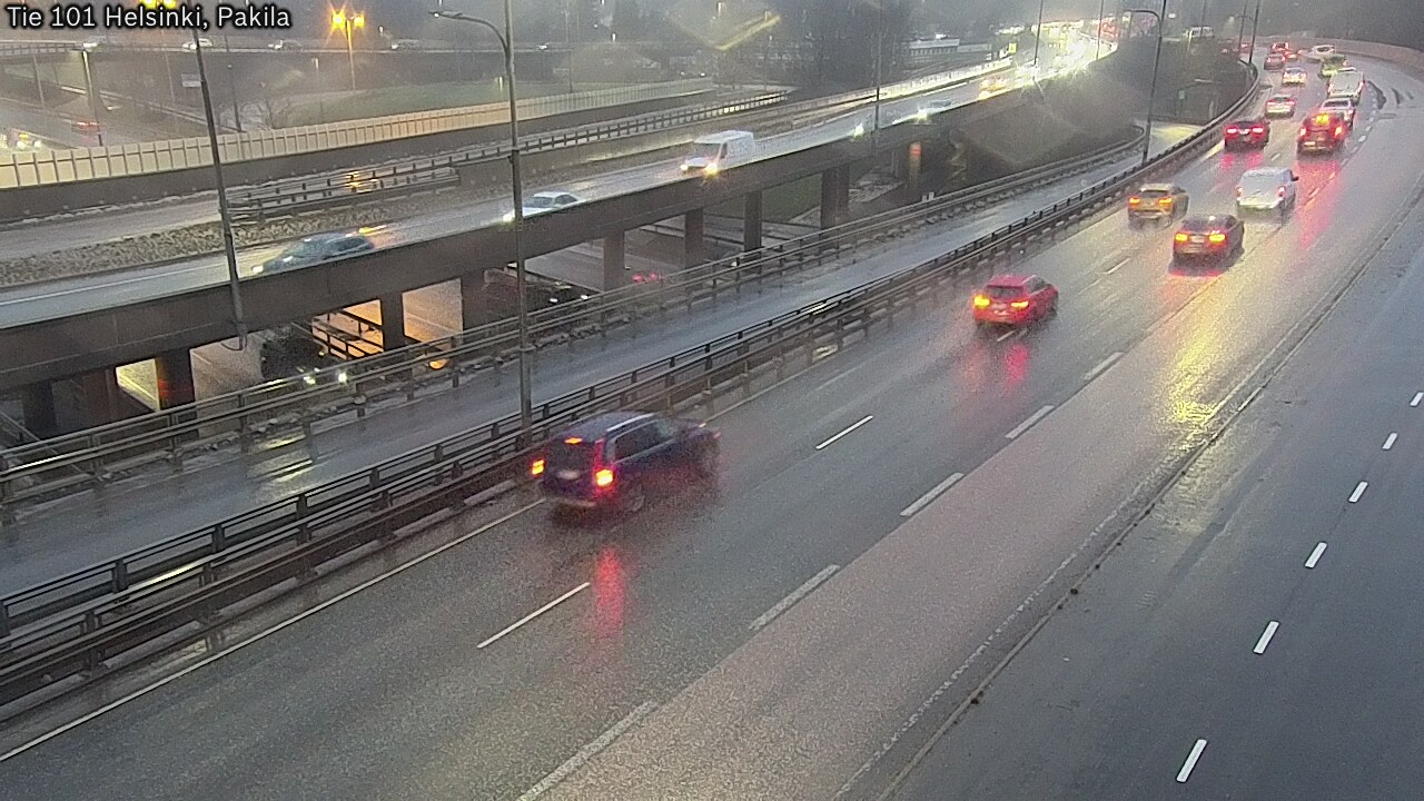 Weather Camera Image Väg 101 Helsingfors, Baggböle, Helsinki, Uusimaa
