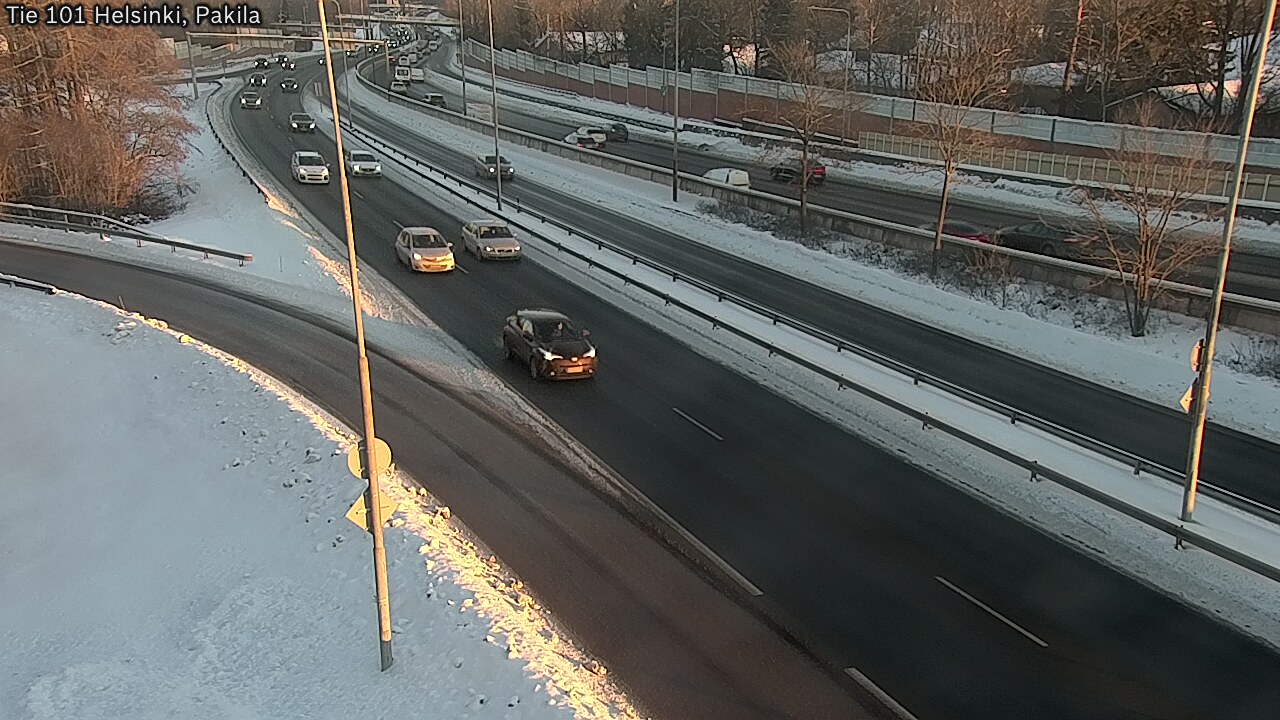 Weather Camera Image Road 101 Helsinki, Pakila, Helsinki, Uusimaa