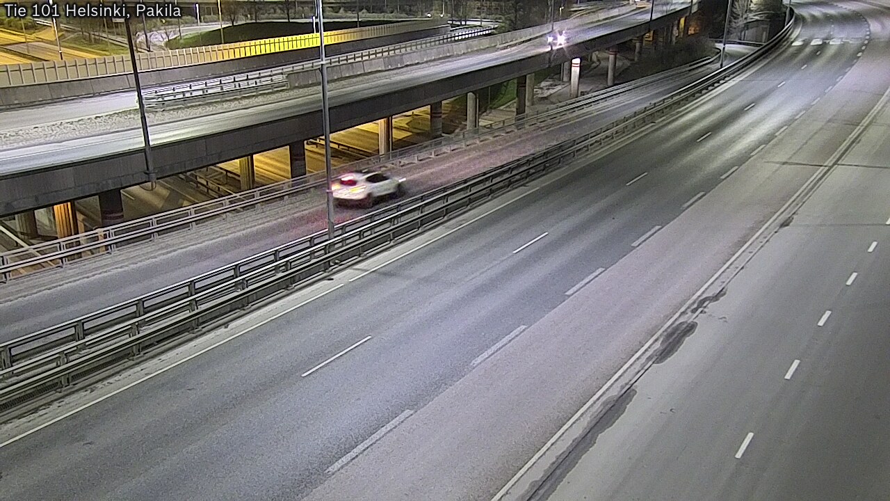 Weather Camera Image Väg 101 Helsingfors, Baggböle, Helsinki, Uusimaa