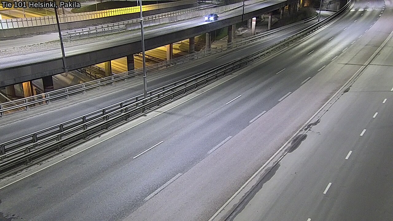 Weather Camera Image Väg 101 Helsingfors, Baggböle, Helsinki, Uusimaa