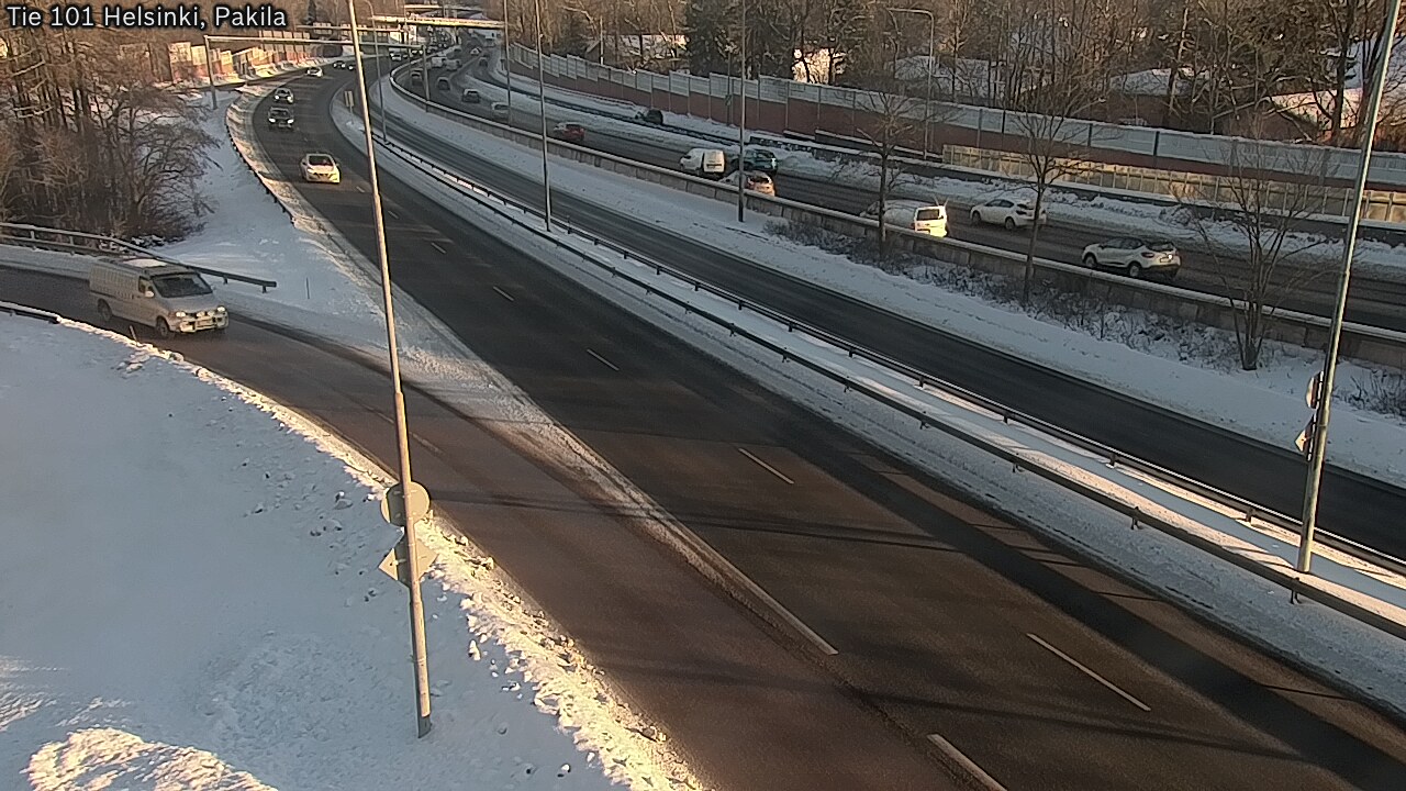 Weather Camera Image Road 101 Helsinki, Pakila, Helsinki, Uusimaa