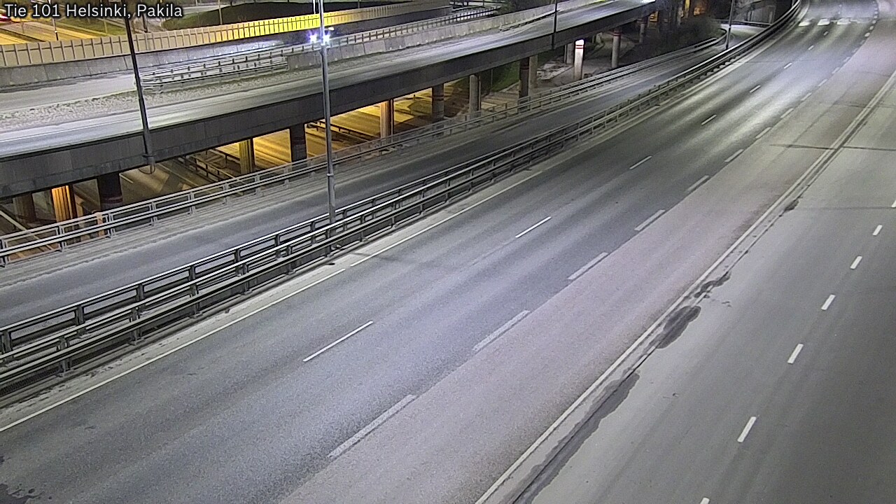 Weather Camera Image Väg 101 Helsingfors, Baggböle, Helsinki, Uusimaa