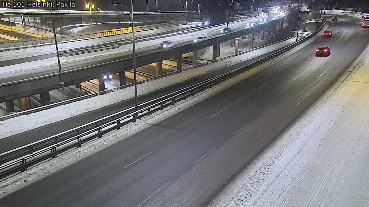 Weather Camera Image Road 101 Helsinki, Pakila, Helsinki, Uusimaa
