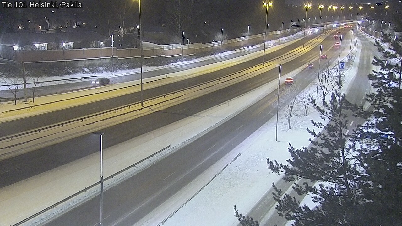 Weather Camera Image Road 101 Helsinki, Pakila, Helsinki, Uusimaa