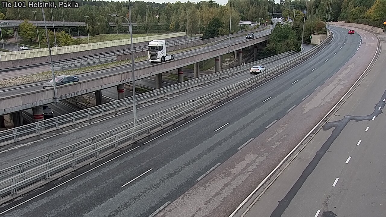 Weather Camera Image Road 101 Helsinki, Pakila, Helsinki, Uusimaa
