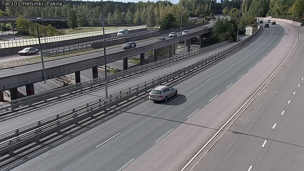Weather Camera Image Road 101 Helsinki, Pakila, Helsinki, Uusimaa