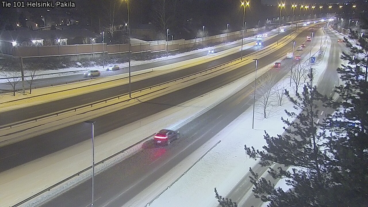 Weather Camera Image Road 101 Helsinki, Pakila, Helsinki, Uusimaa
