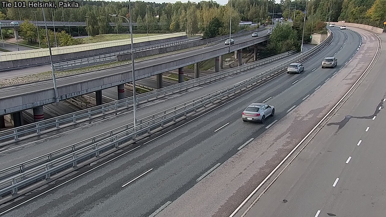 Weather Camera Image Road 101 Helsinki, Pakila, Helsinki, Uusimaa