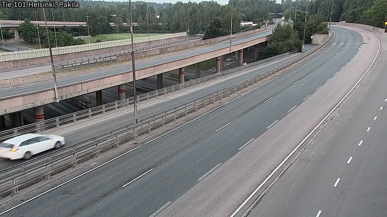 Weather Camera Image Road 101 Helsinki, Pakila, Helsinki, Uusimaa