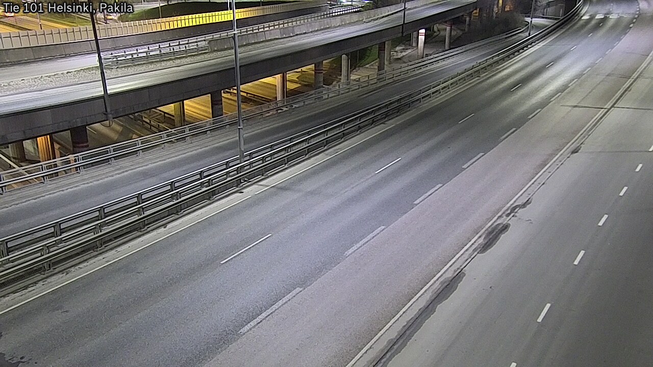 Weather Camera Image Väg 101 Helsingfors, Baggböle, Helsinki, Uusimaa