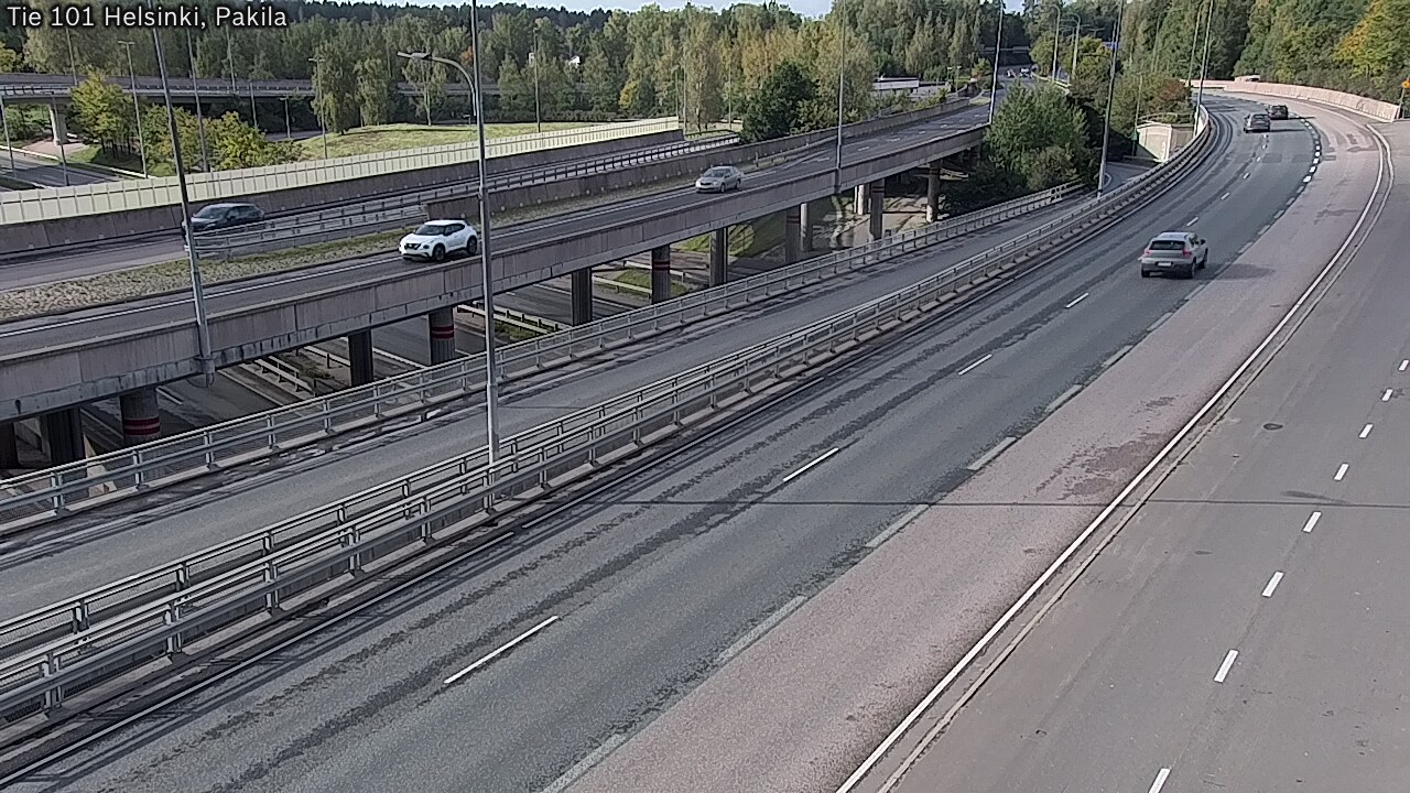 Weather Camera Image Road 101 Helsinki, Pakila, Helsinki, Uusimaa