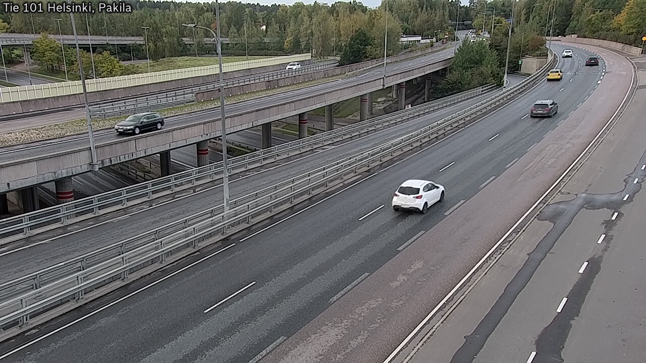 Weather Camera Image Road 101 Helsinki, Pakila, Helsinki, Uusimaa