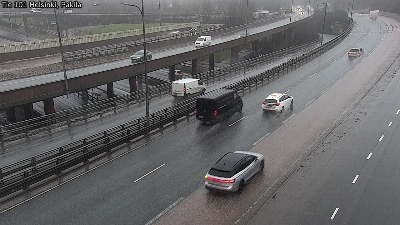 Weather Camera Image Väg 101 Helsingfors, Baggböle, Helsinki, Uusimaa