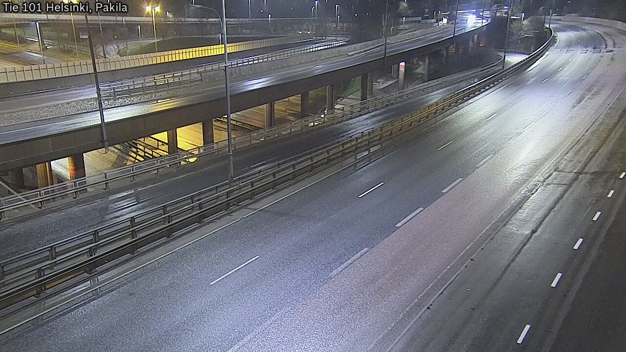 Weather Camera Image Väg 101 Helsingfors, Baggböle, Helsinki, Uusimaa