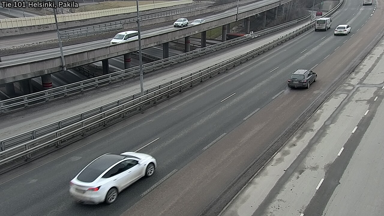 Weather Camera Image Road 101 Helsinki, Pakila, Helsinki, Uusimaa