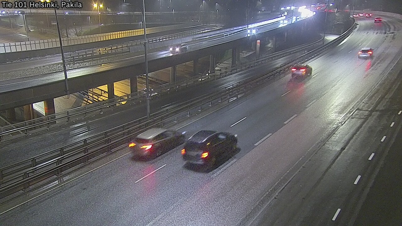 Weather Camera Image Väg 101 Helsingfors, Baggböle, Helsinki, Uusimaa