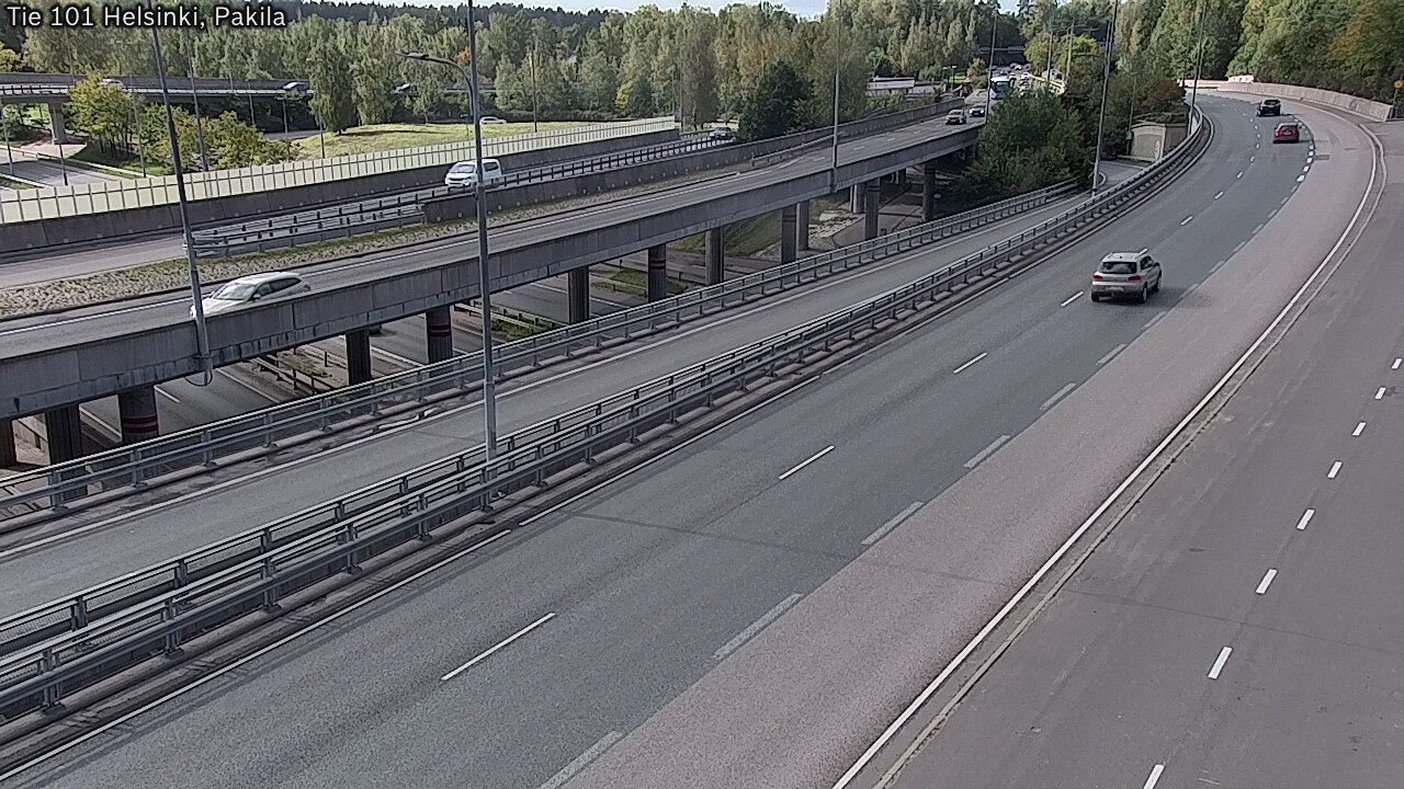 Weather Camera Image Road 101 Helsinki, Pakila, Helsinki, Uusimaa