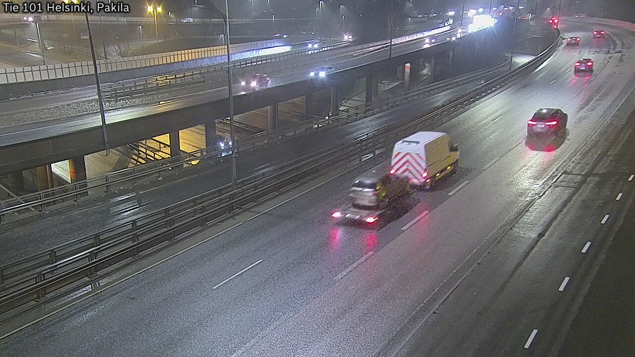 Weather Camera Image Väg 101 Helsingfors, Baggböle, Helsinki, Uusimaa