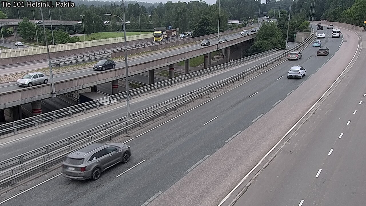 Weather Camera Image Road 101 Helsinki, Pakila, Helsinki, Uusimaa