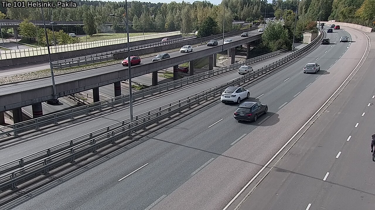 Weather Camera Image Road 101 Helsinki, Pakila, Helsinki, Uusimaa
