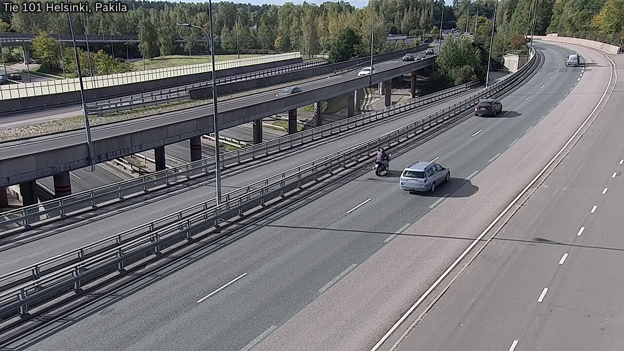 Weather Camera Image Road 101 Helsinki, Pakila, Helsinki, Uusimaa
