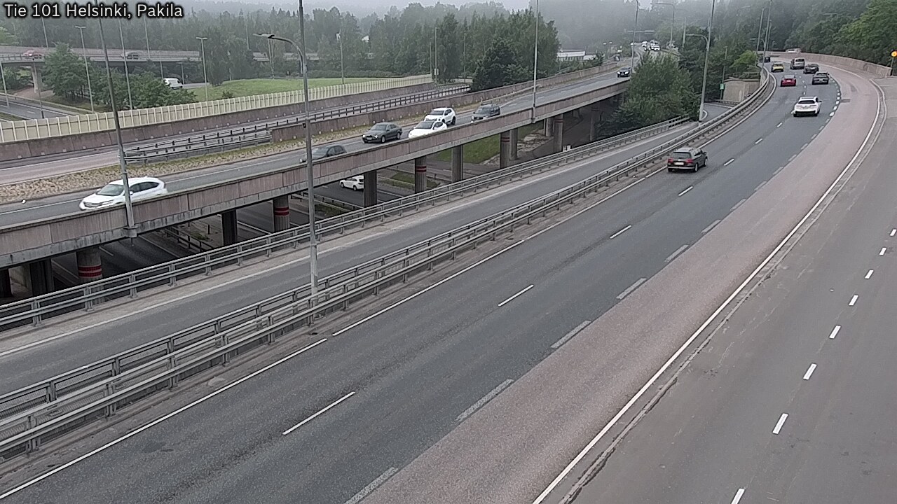 Weather Camera Image Road 101 Helsinki, Pakila, Helsinki, Uusimaa