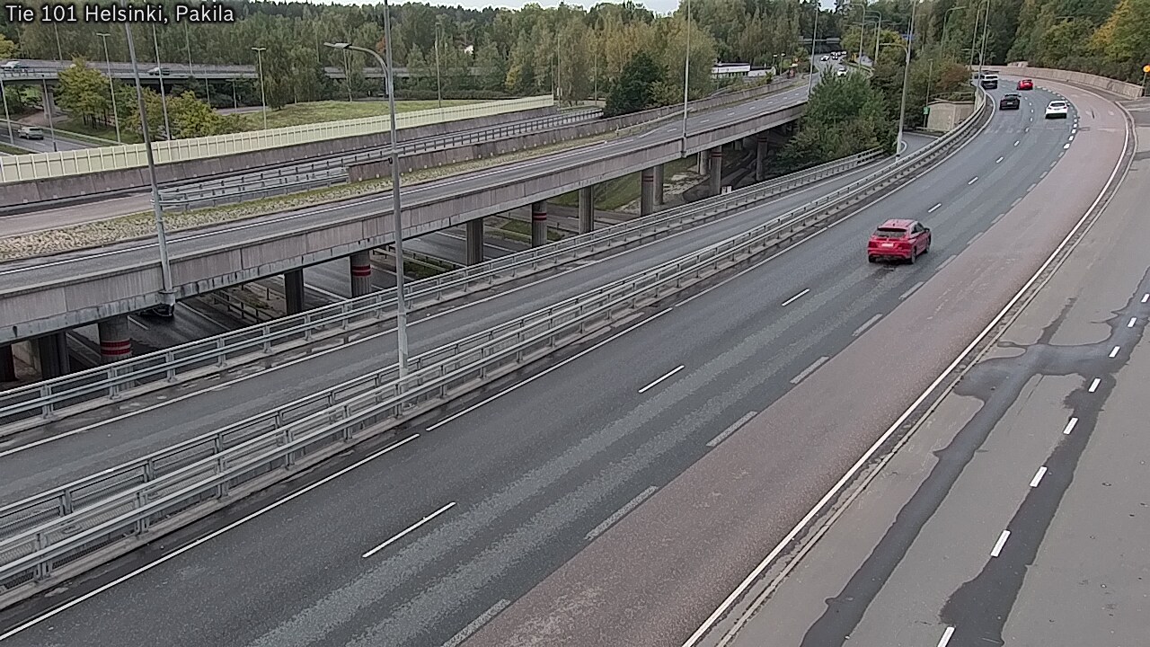 Weather Camera Image Road 101 Helsinki, Pakila, Helsinki, Uusimaa