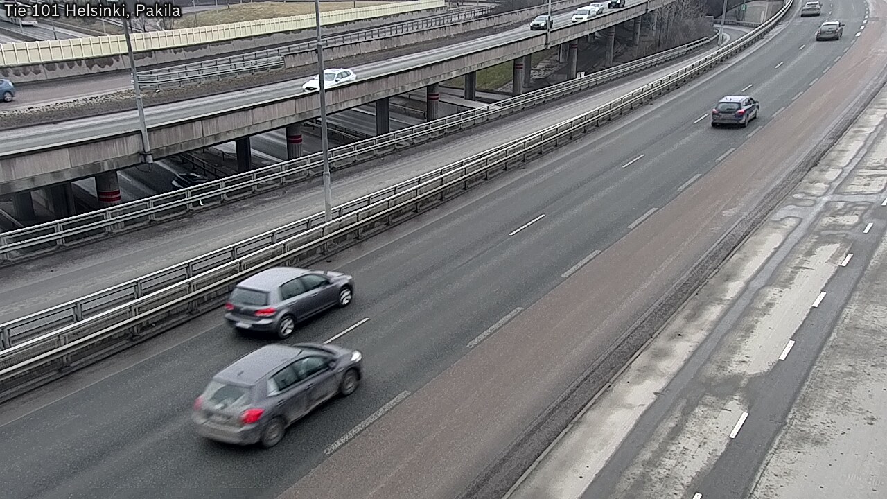 Weather Camera Image Road 101 Helsinki, Pakila, Helsinki, Uusimaa