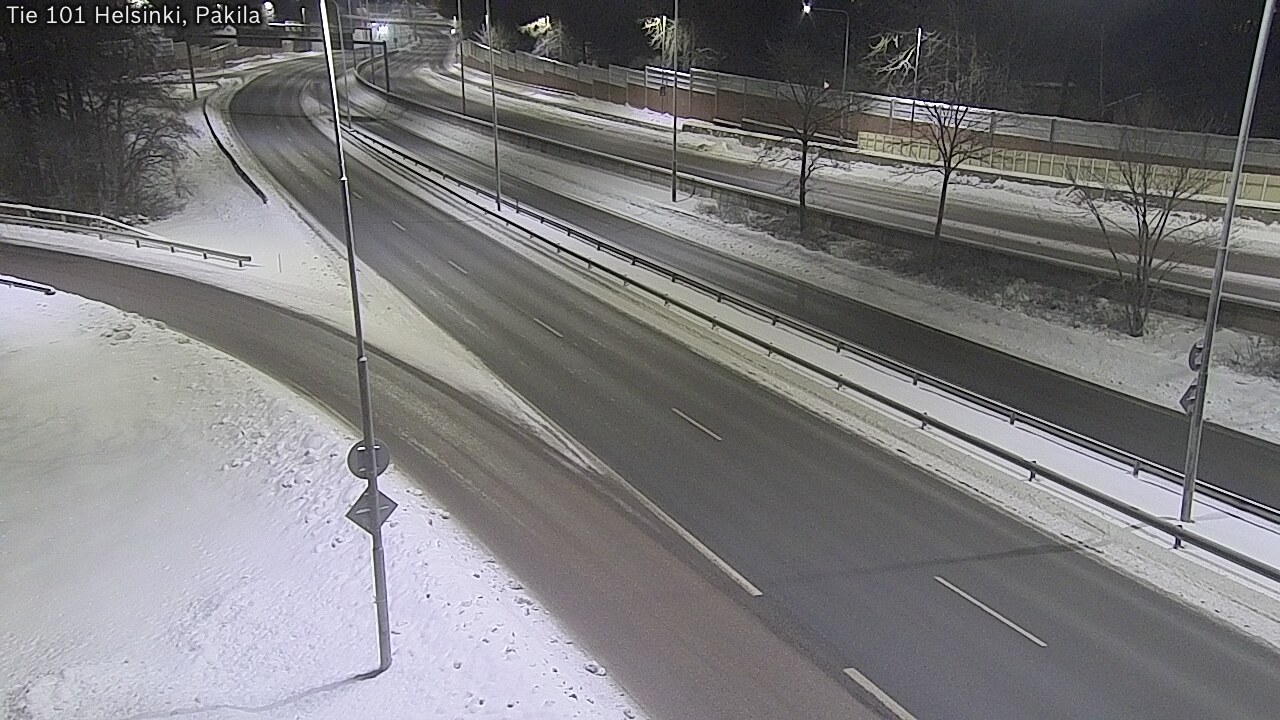 Weather Camera Image Road 101 Helsinki, Pakila, Helsinki, Uusimaa