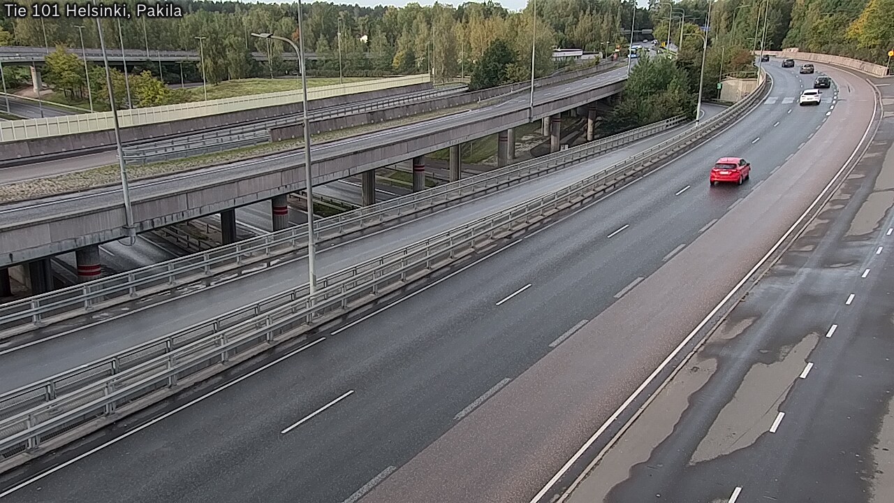 Weather Camera Image Road 101 Helsinki, Pakila, Helsinki, Uusimaa