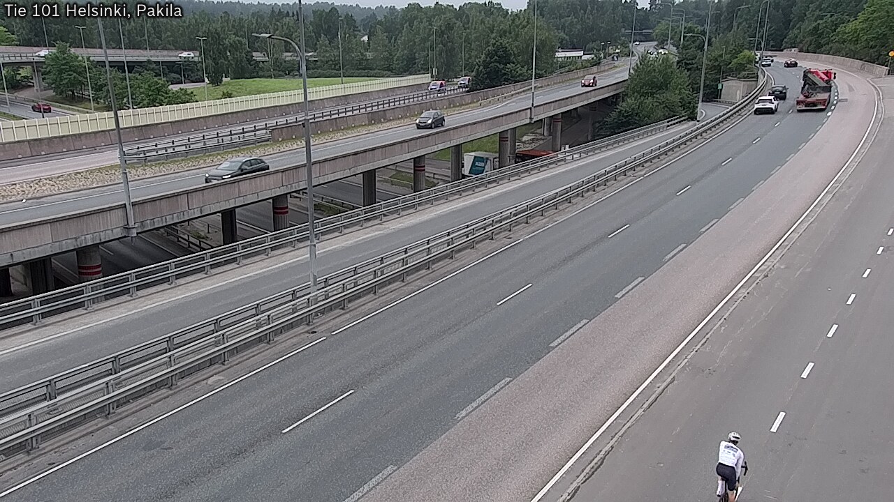 Weather Camera Image Road 101 Helsinki, Pakila, Helsinki, Uusimaa