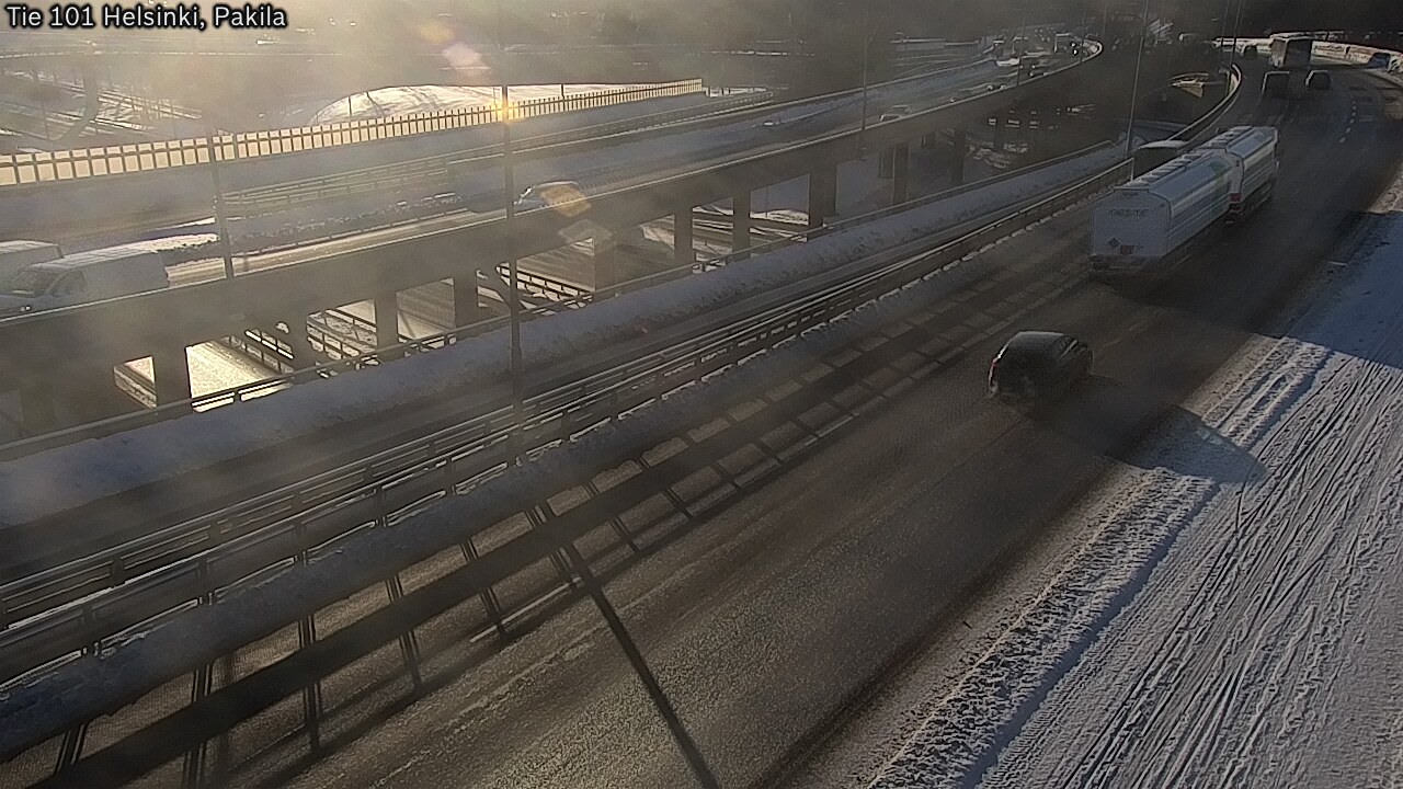 Weather Camera Image Road 101 Helsinki, Pakila, Helsinki, Uusimaa