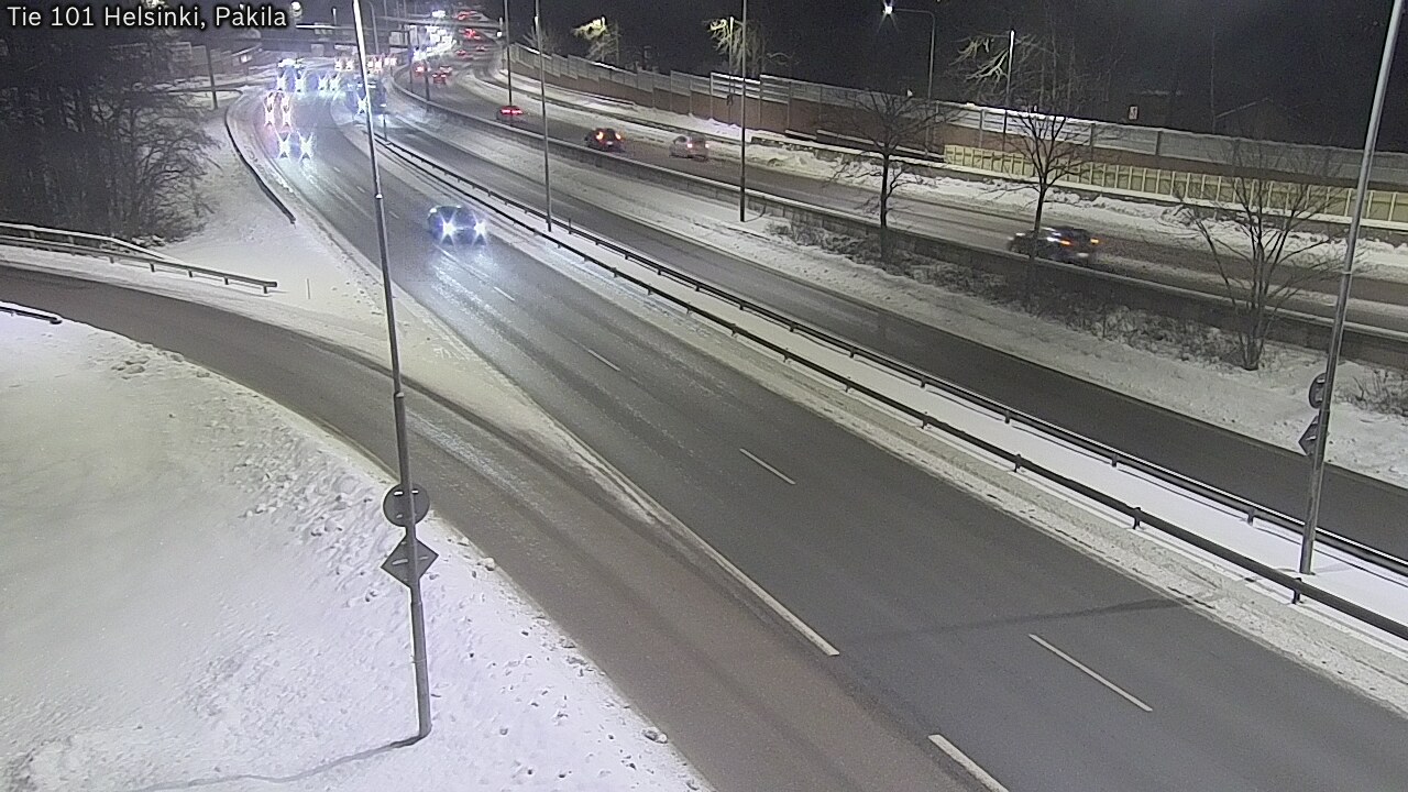 Weather Camera Image Road 101 Helsinki, Pakila, Helsinki, Uusimaa