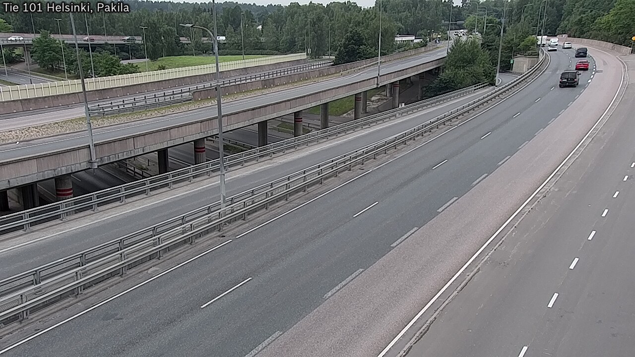 Weather Camera Image Road 101 Helsinki, Pakila, Helsinki, Uusimaa