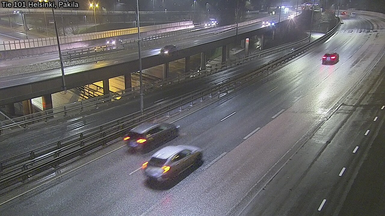 Weather Camera Image Väg 101 Helsingfors, Baggböle, Helsinki, Uusimaa