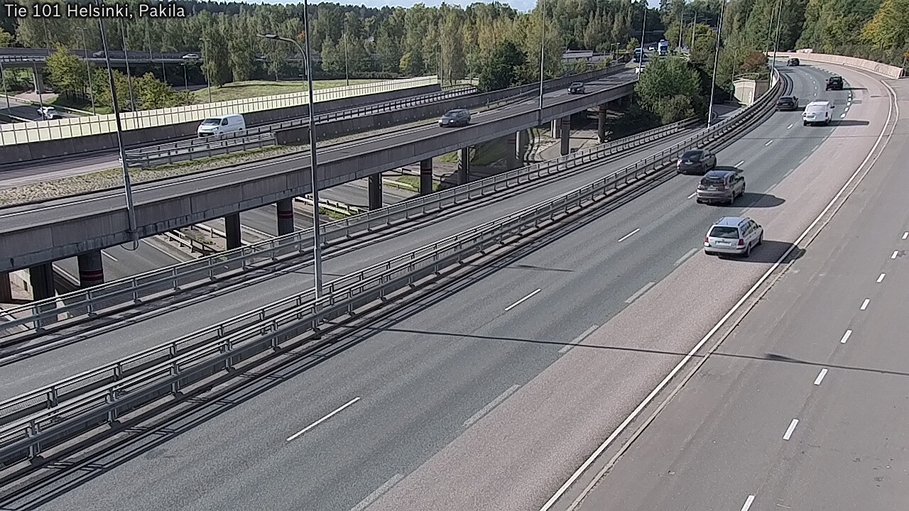 Weather Camera Image Road 101 Helsinki, Pakila, Helsinki, Uusimaa