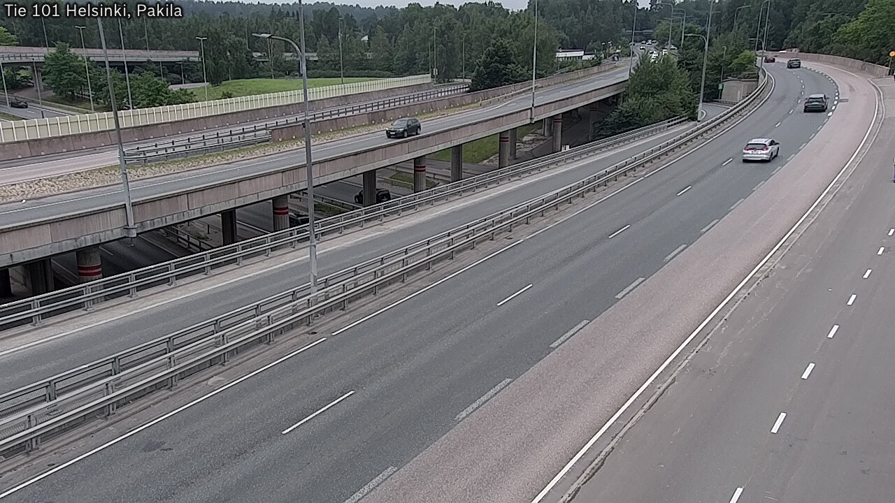 Weather Camera Image Road 101 Helsinki, Pakila, Helsinki, Uusimaa