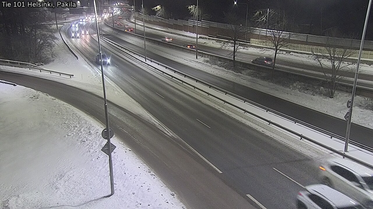 Weather Camera Image Road 101 Helsinki, Pakila, Helsinki, Uusimaa