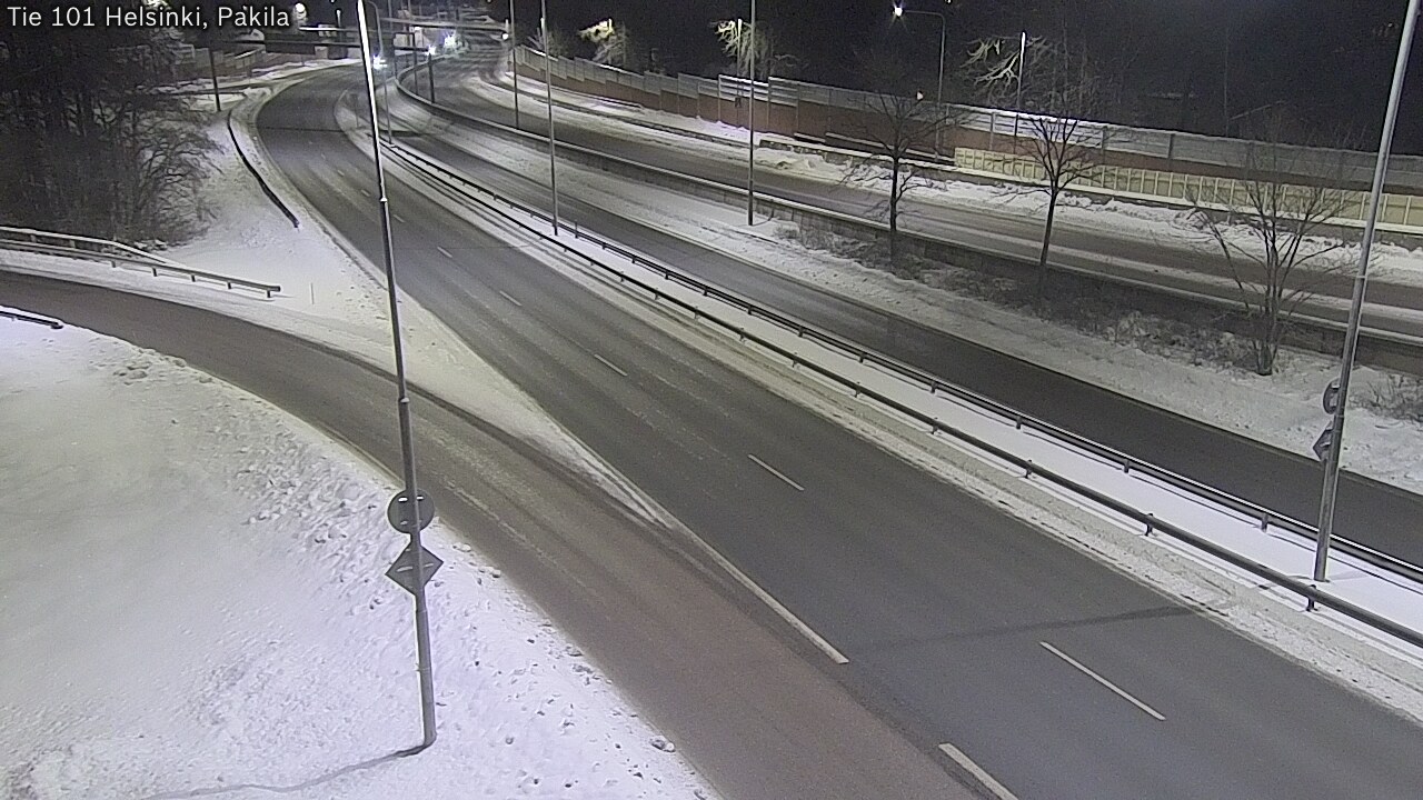 Weather Camera Image Road 101 Helsinki, Pakila, Helsinki, Uusimaa