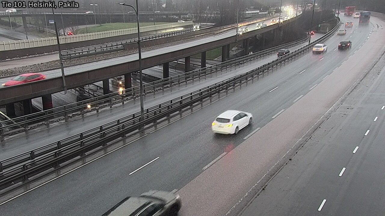 Weather Camera Image Väg 101 Helsingfors, Baggböle, Helsinki, Uusimaa
