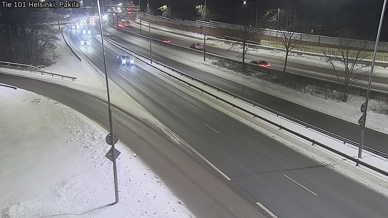 Weather Camera Image Road 101 Helsinki, Pakila, Helsinki, Uusimaa