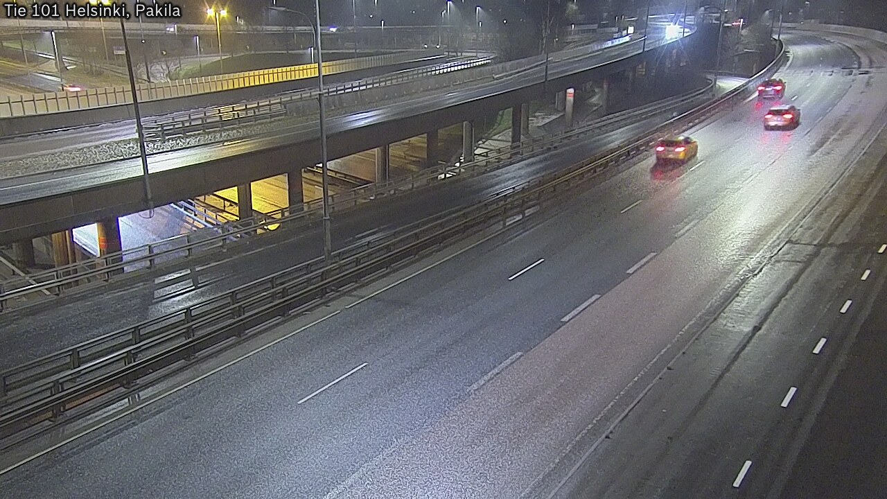 Weather Camera Image Väg 101 Helsingfors, Baggböle, Helsinki, Uusimaa
