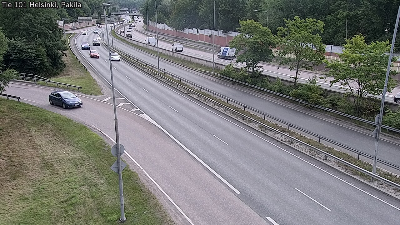 Weather Camera Image Road 101 Helsinki, Pakila, Helsinki, Uusimaa