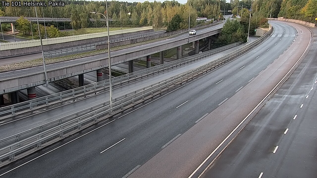 Weather Camera Image Road 101 Helsinki, Pakila, Helsinki, Uusimaa