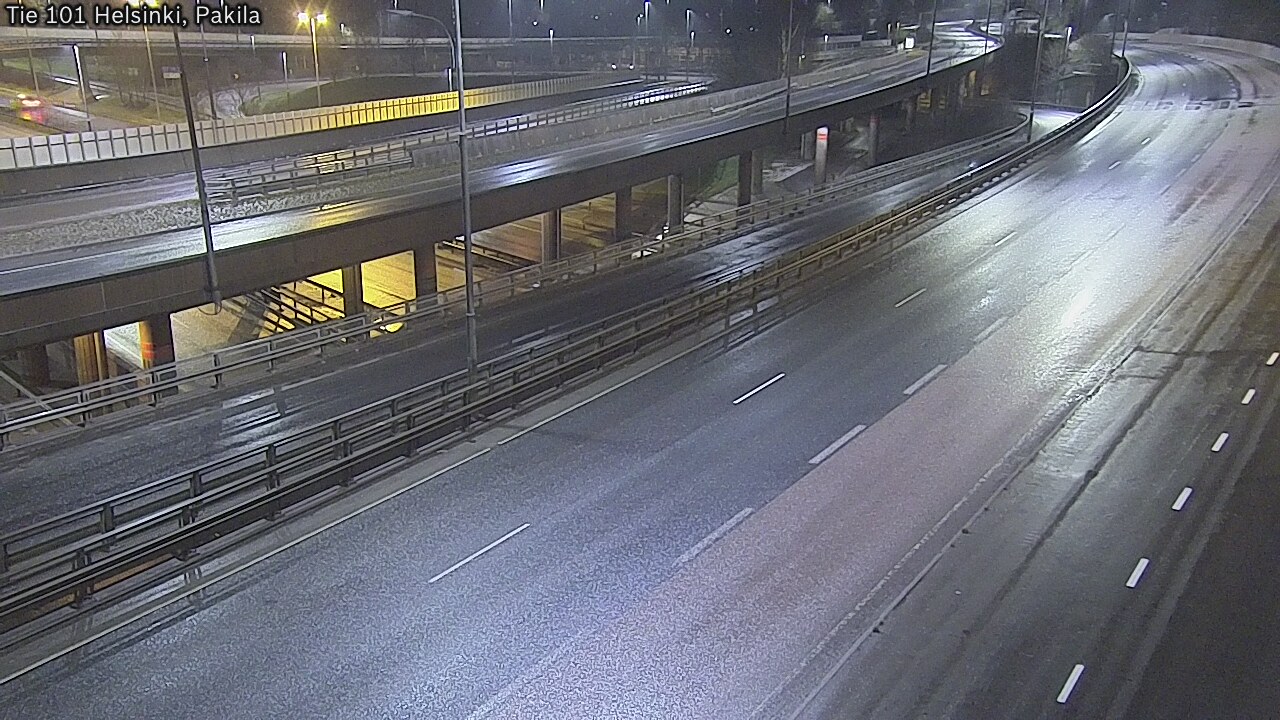 Weather Camera Image Väg 101 Helsingfors, Baggböle, Helsinki, Uusimaa