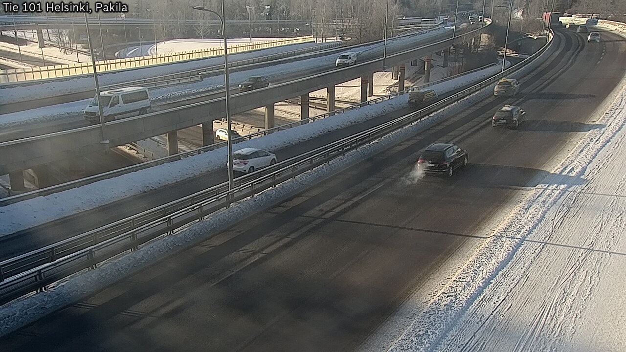 Weather Camera Image Road 101 Helsinki, Pakila, Helsinki, Uusimaa
