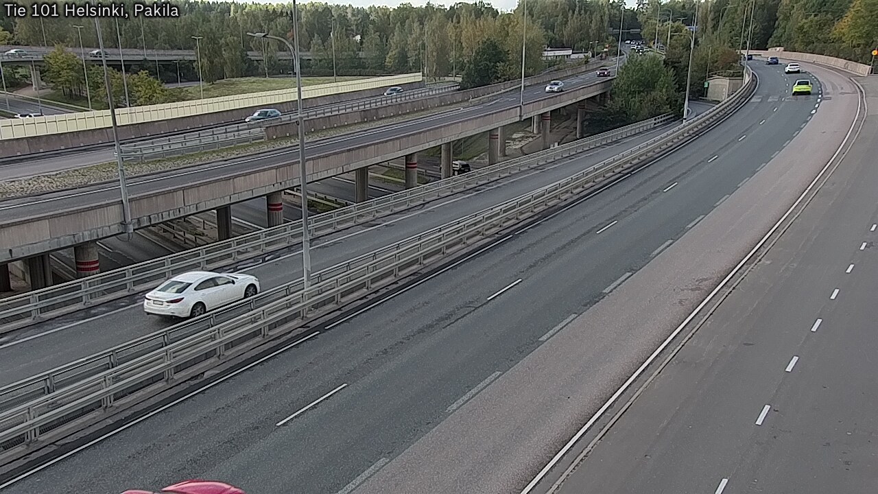 Weather Camera Image Road 101 Helsinki, Pakila, Helsinki, Uusimaa