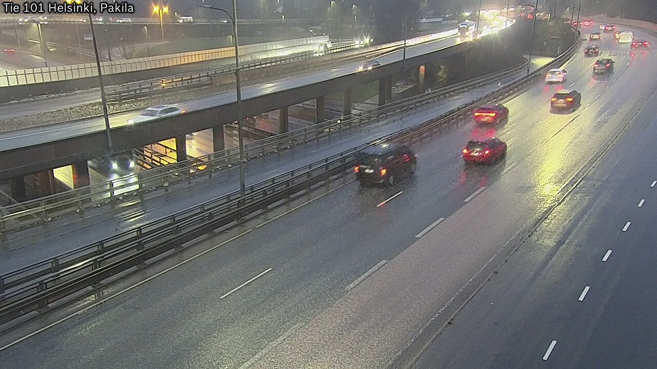 Weather Camera Image Väg 101 Helsingfors, Baggböle, Helsinki, Uusimaa