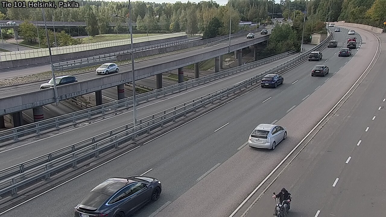 Weather Camera Image Road 101 Helsinki, Pakila, Helsinki, Uusimaa